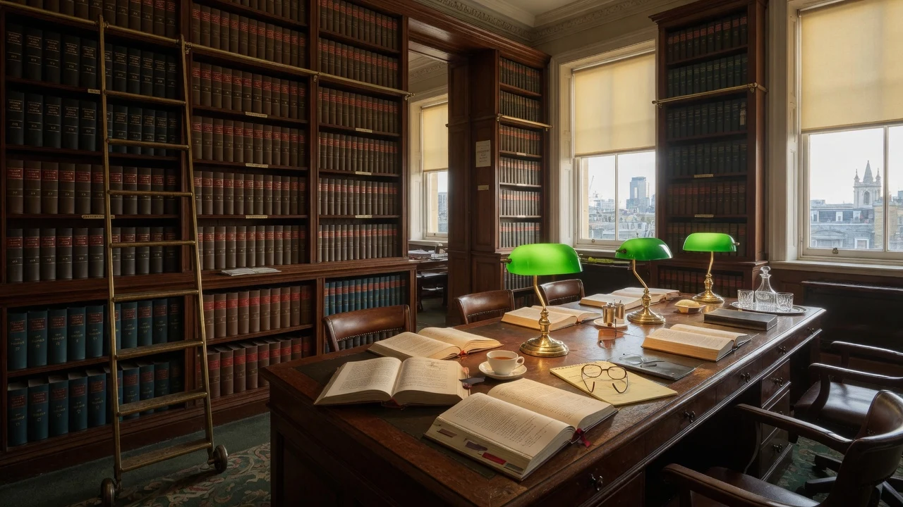 Partners’ library and research room